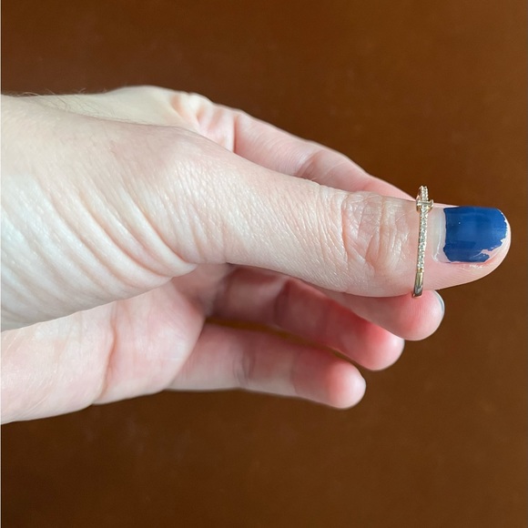 Rose gold and Diamond ring - Picture 5 of 5